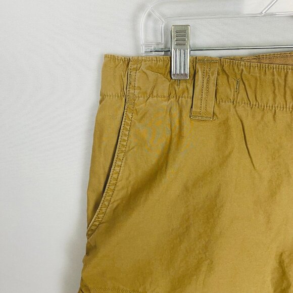 Polo Ralph Lauren Shorts Drill Khaki Tan Classic Fit Cargo Blue Label Size 35 - Picture 4 of 9